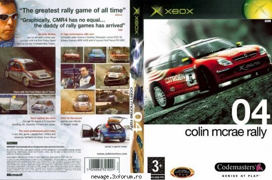 Colin McRae Rally 4 - CD1 CD2 CD3 CD4 pass - Games