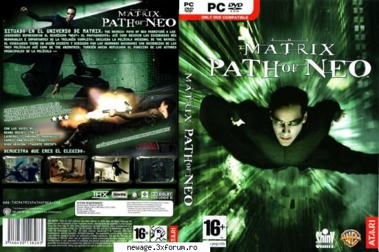 Matrix : Path of Neo - Password: passiton - Games