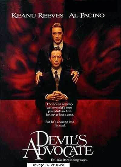 The Devils Advocate - The newest attorney at the world's most powerful - Filme
