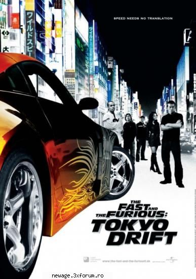 The Fast and the Furious: Tokyo Drift - In order to avoid a jail sentence, Sean Boswell - Filme